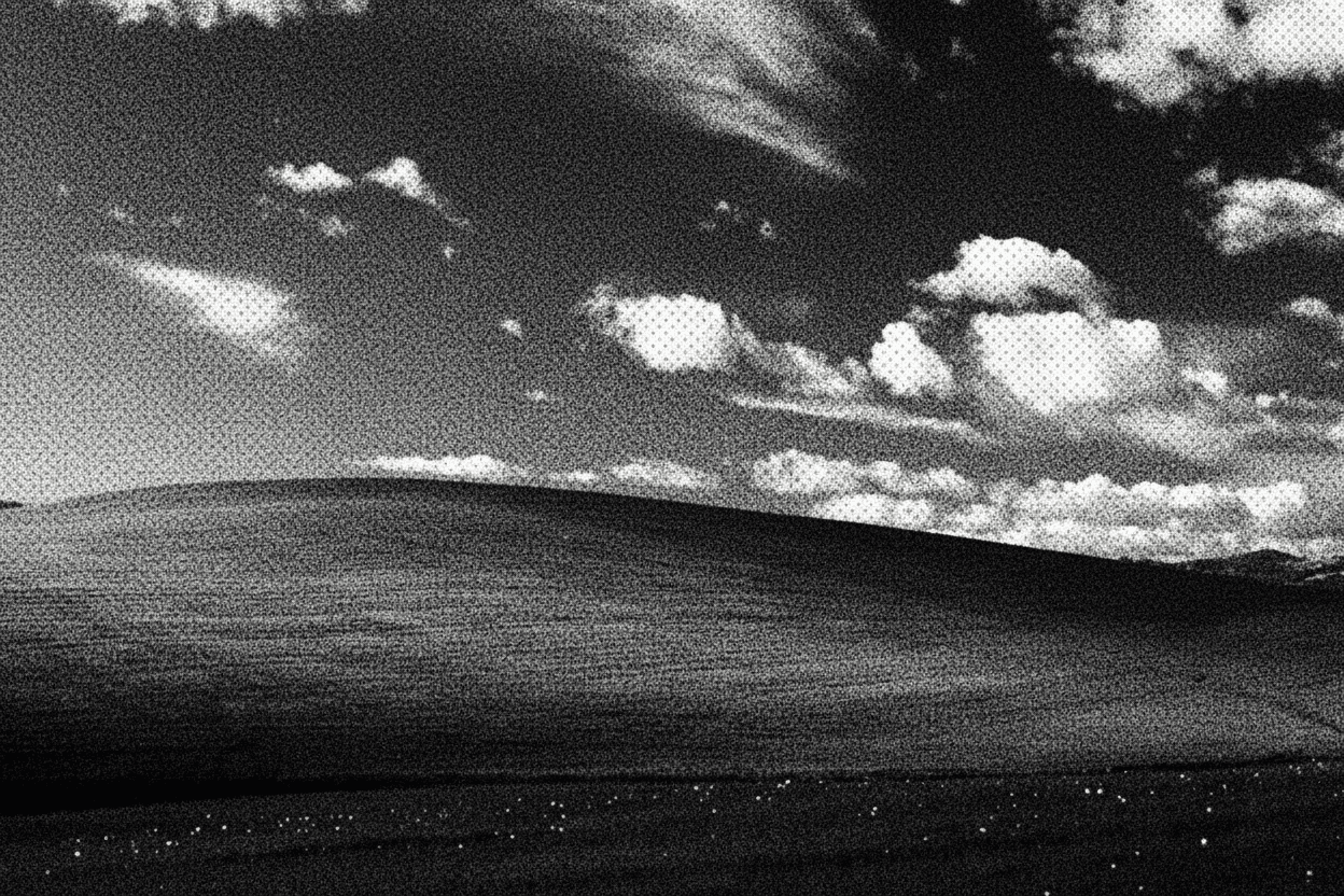 Old windows landscape wallpaper